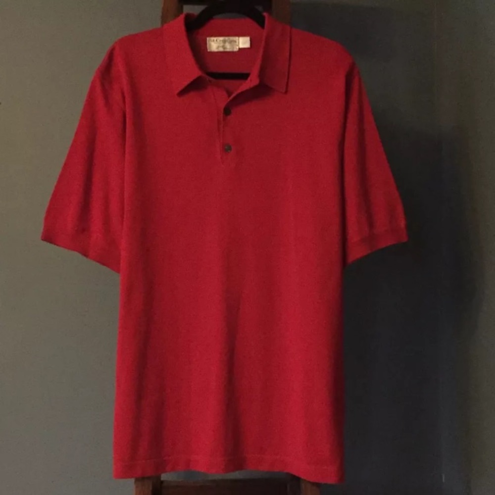 St. Croix Knits | Red Polo